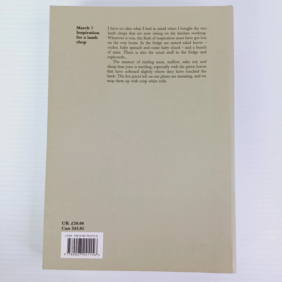 The Kitchen Diaries by Nigel Slater Paperback Cookbook Recipes Food - image 2 of 4