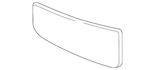 Cristal del espejo para Ford (P/N FL3Z-17K707-J)