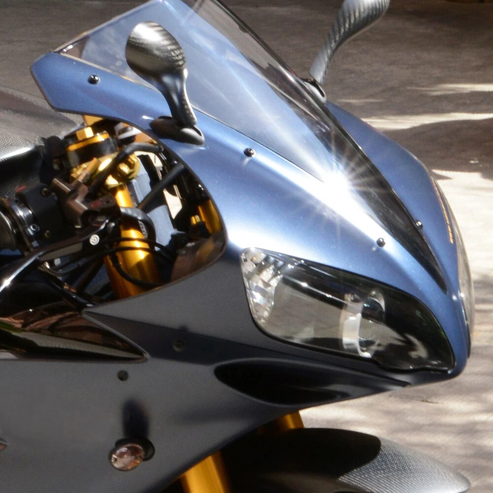 Headlight Head light Fit Yamaha YZF 1000 R1 2004-2006 2005 Black B2 T9 - Image 3 of 4