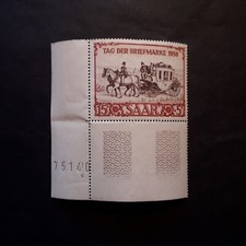 GERMANIA SARRE 1950/ CARROZZA POSTALE, INTEGRO MNH**