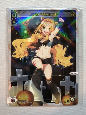 WIXOSS Layla =Neutral= (Box Topper) - Promo Cards Prismatic Diva | eBay
