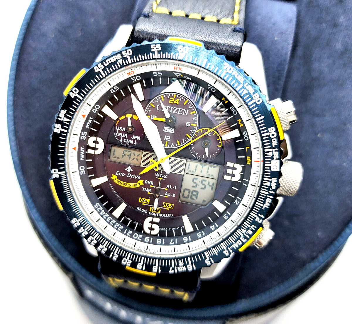 Citizen Blue Angels JY8078-01L Promaster Skyhawk Eco-Drive A-T