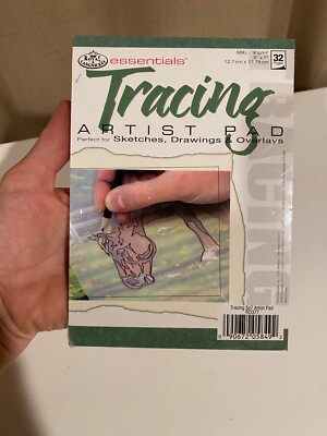 Royal Langnickel Tracing Artist Pad 32 Sheets   5''x7'' Drawing Paper