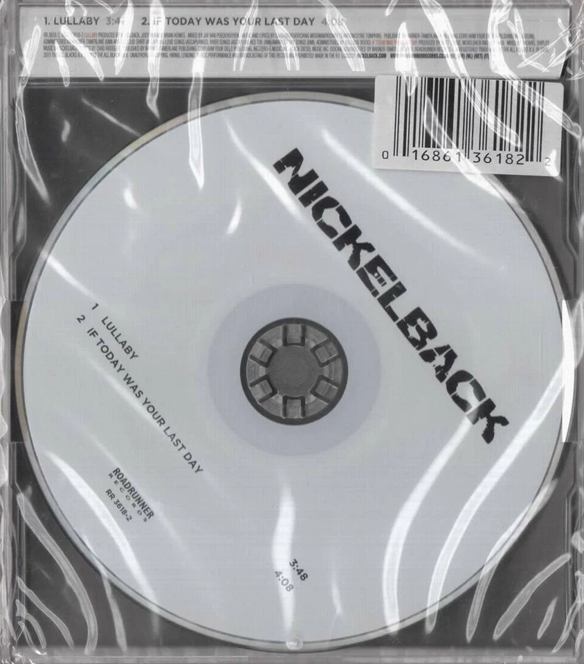 Nickelback Lullaby Maxi CD NEU If Today Was Your Last Day - Bild 2 von 2