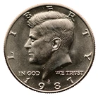 1987-D Kennedy Half Dollar BU - Brilliant Uncirculated - Denver Mint A040