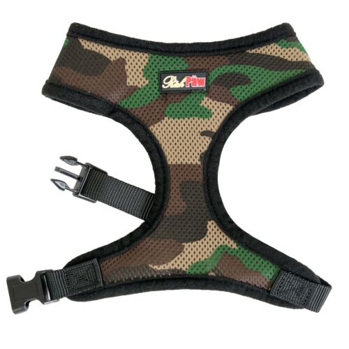 Camo Dog Harness - Dog and Puppy Harness - XS to XL - RichPaw - Picture 1 of 4