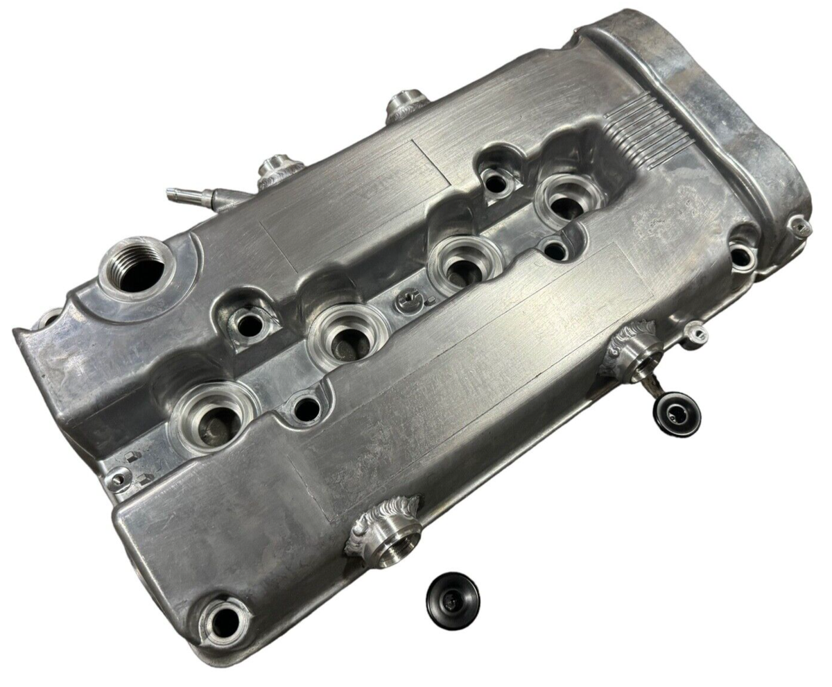 B Series Vented Valve Cover Baffle B16 B18 AN10 For Honda Acura