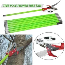 26 ft. Tree Pruner Pole Saw Branch Limb Pruning Cutter Trimmer Extendable Shaft