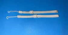 2 OEM Nintendo Wii Remote Wrist Strap Original Official ONLY - CLEANED/SANITIZED