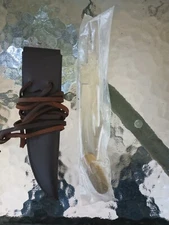 Leather Sheath Knife With No Handle