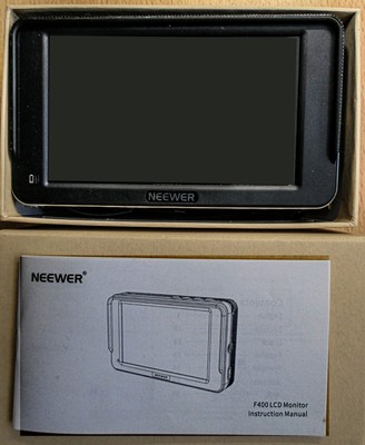 Neewer F400 5,7-Zoll Kamera Feldmonitor Voll HD 1920x1080 IPS mit 4K HDMI DC Ein