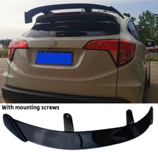 FIT FOR HONDA HR-V 2016-2022 ABS GLOSS BLACK REAR TRUNK ROOF SPOILER WING