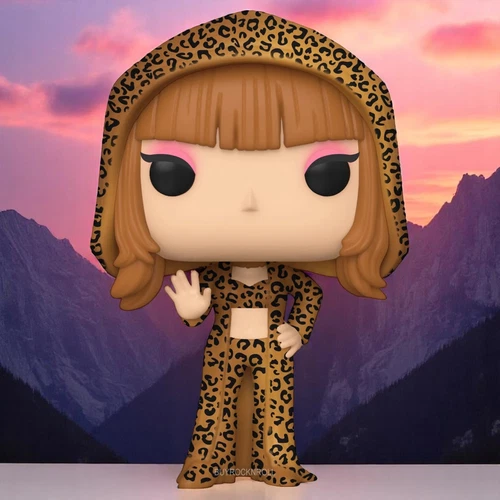 NEW IN BOX Funko Pop! Rocks #175 Shania Twain Vinyl Figure Leopard Print Outfit