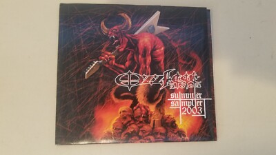 Ozzfest 2003 Summer Sampler CD 19TRACKS Ozzy Black Sabbath Voivod