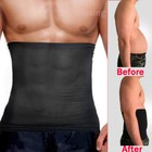 Men Tummy Tuck Belt Control Slimming Waist Trainer Trimmer Body Shaper
