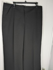 Kasper Separates Ladies Black Dress Pants Zip up Size 14 Retro