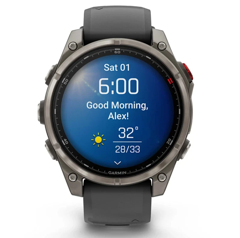 Garmin Fenix 8 Pro 47mm AMOLED Sapphire Premium GPS Smartwatch 
