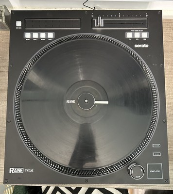 RARE EARLY MODEL Rane Twelve MK1 DJ Turntable Control System - Black