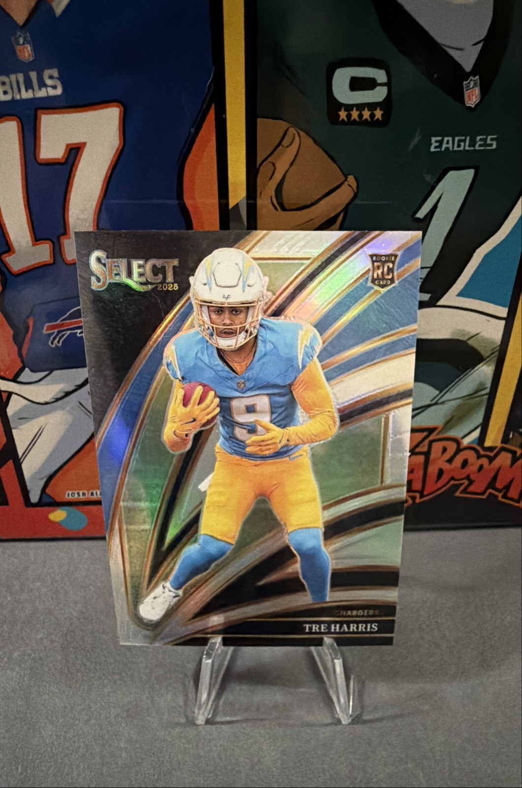 2025 Panini Select - Club Level Tre Harris #201 Silver Prizm (RC)