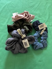 Scunci Hive Vintage Scrunchies Hair Tie 5pc Set NWT Large And Medium