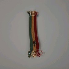 Antiker Sparstrumpf Geldkatze  Studentika Monogramm  FR Frankonia um 1930