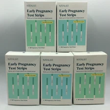 Natalist Pregnancy Test Strips Early Detection for Women, 75 Test Strips, 5/BOX