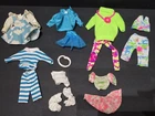 Barbie Mattel 16 pc Vintage Courtney Skipper Fashion Clothes Lot - Early 90's