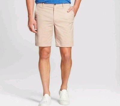 Goodfellow Linden Shorts Big Tall Men 60 Horizon Peach Cotton Stretch 9'' NWT