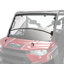 Polaris Full Flip Down Front Windshield, Hard Coat Polycarbonate, for RANGER UTV