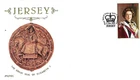 Jersey Comm/FDC -  Seal of Elizabeth I - 1983 - (JES280)