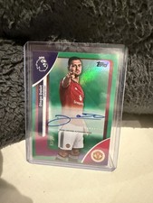 Topps Diogo Dalot Premier League 2025/2026 Manchester United Auto 63/99