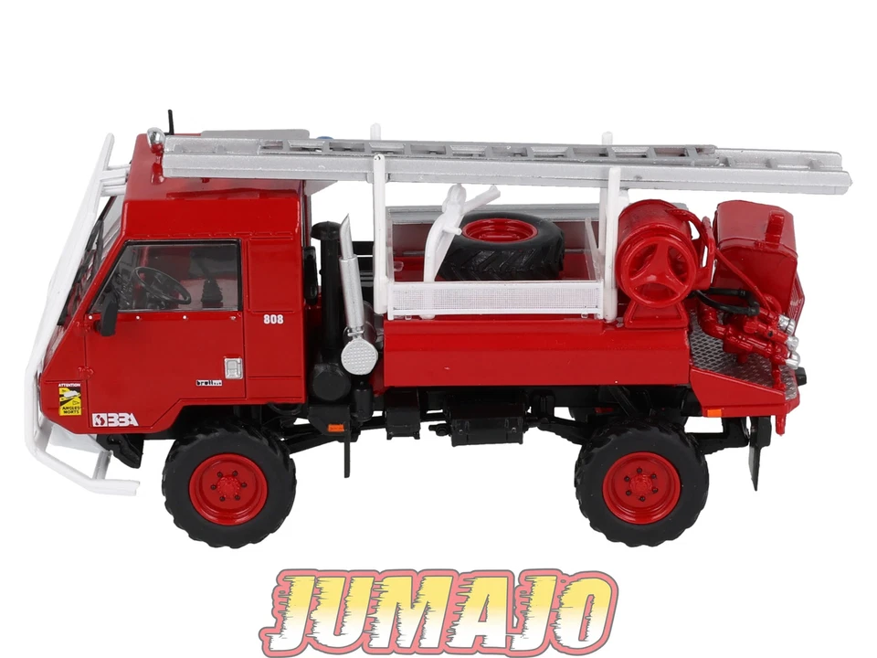 CPL53 VÉHICULES LÉGERS POMPIERS 1/43 HACHETTE IXO BRUTT BRIMONT CCFL - Photo 2/4