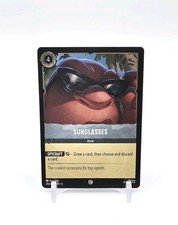 Disney Lorcana TCG Azurite Sea Sunglasses Common Cold Foil 202/204