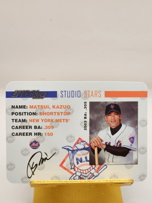 2004 Donruss Studio Studio Stars Kazuo Matsui #SS-29 Rookie RC New York Mets