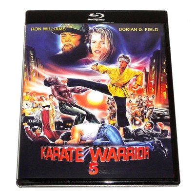 Blu-Ray Karate Warrior 5 Cover A (1992) Uncut wie Karate Tiger und Karate Kid