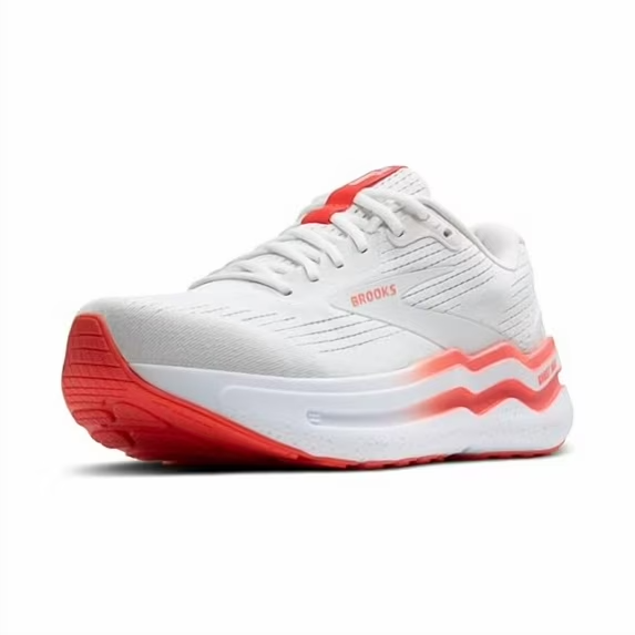Size 7 - Brooks Ghost Max 2 White Hot Coral W