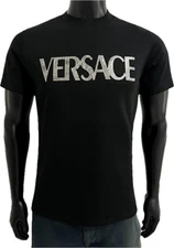 Vèrsace Men Black T-Shirt