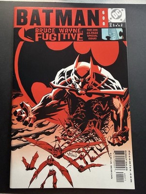 Batman 600 DC Comics Bruce Wayne Fugitive Pt 1 2002