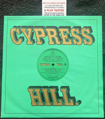 Cypress Hill   I Ain't Goin' Out Like That 3 Track 12'' Vinyl PROMO VG+ VIDEO