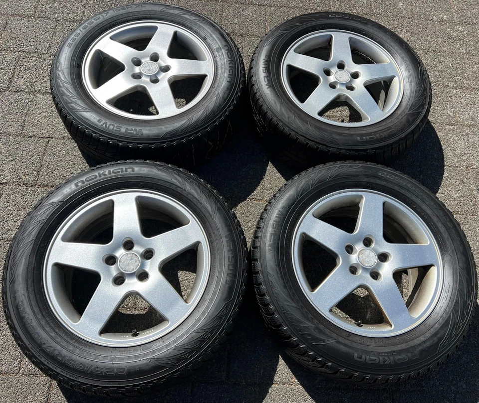 4 ALU 17" WINTERRÄDER RENAULT KOLEOS II HC 225/65R17 106H NOKIAN FREIHAUS - Bild 2 von 4
