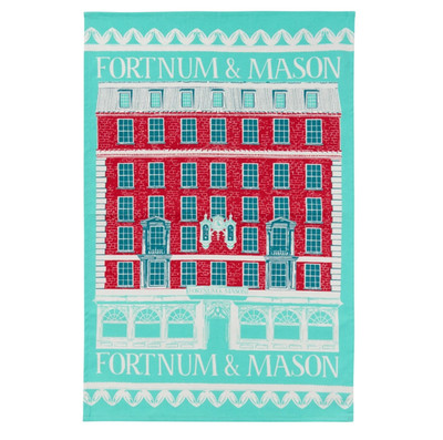 Fortnum & Mason Piccadilly House Tea Towel NWT