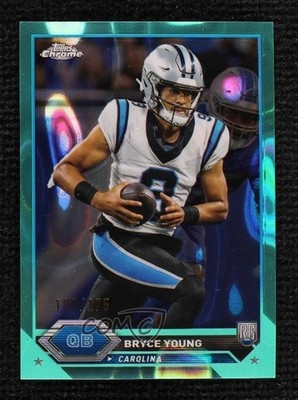 2023 Composite Topps Chrome Aqua Lava Refractor /175 Bryce Young Rookie RC 1k9t