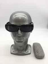PRADA SPR17WS Women's Black Sunglasses 49-20-145 Grey Lens