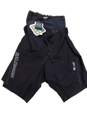 Salomon S/LAB Ultra 2-in-1 Shorts Black Size Large Men s