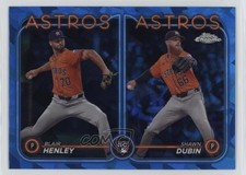 2024 Chrome Update Sapphire Edition Rookie Combo Blair Henley Shawn Dubin 0us8