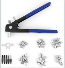 12  Rivet Nut Tool Kit 106 PCS Hand Nutsert Rivet Tool Set with Carry Case