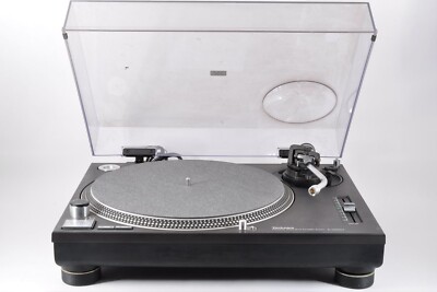 Technics SL-1200MK3 Black Direct Drive DJ Turntable w/Cover Technics SL-1200MK3 Black Direct Drive DJ Turntable w/Cover