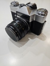 Zenit-E 35mm Camera UNTESTED case SEE PICTURES