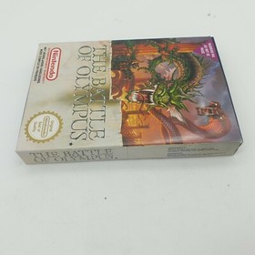 RARE NEUF Nintendo NES 8-BIT THE BATTLE OF OLYMPUS NES-AD-FRA Boxed Boite OVP