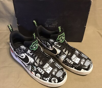 Nike Air Force 1 '07 LX Worldwide Pack CZ5927-001 Black/White Mens